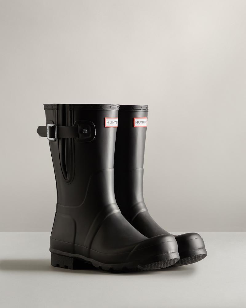 Bottes de Pluie Hunter Corta Side Adjustable  Homme | EIC-5922584