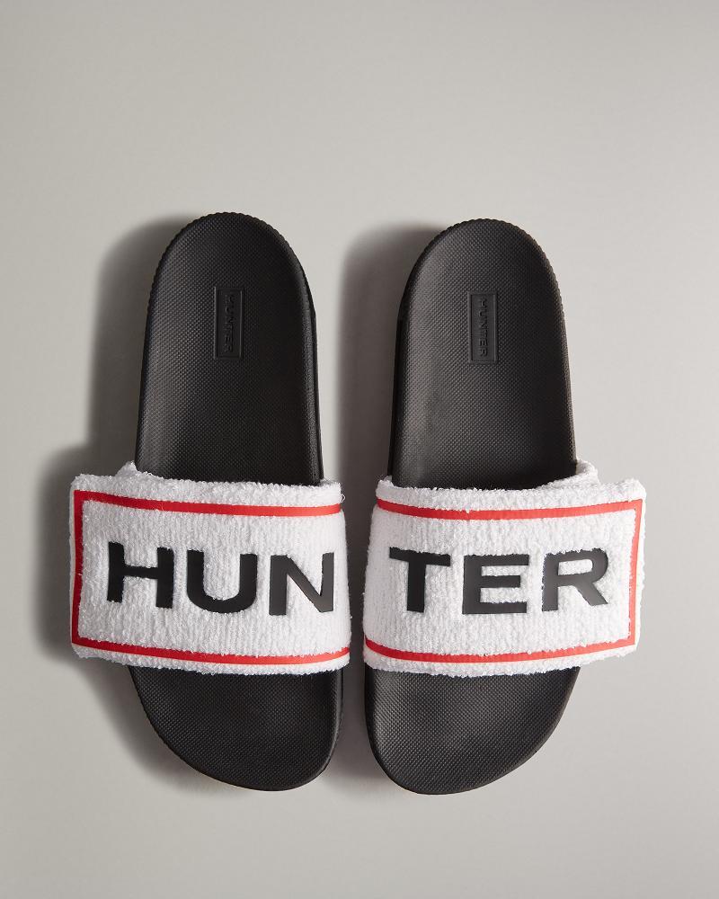 Sandal Hunter Terry Towelling Logo Adjustable  Homme | JGO-5382765