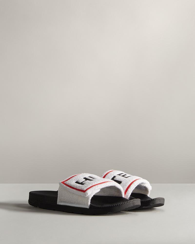 Sandal Hunter Terry Towelling Logo Adjustable  Homme | JGO-5382765