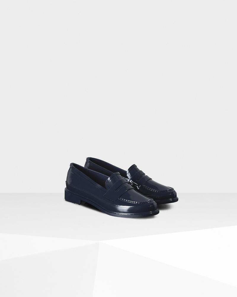 Sabots Hunter Gloss Penny Loafers  Femme | SUR-2287142