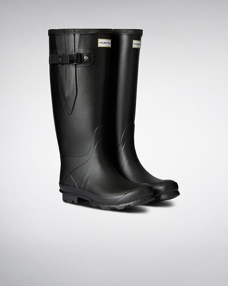 Bottes de Pluie Hunter Norris Field Larges Fit  Femme | VZB-9746252