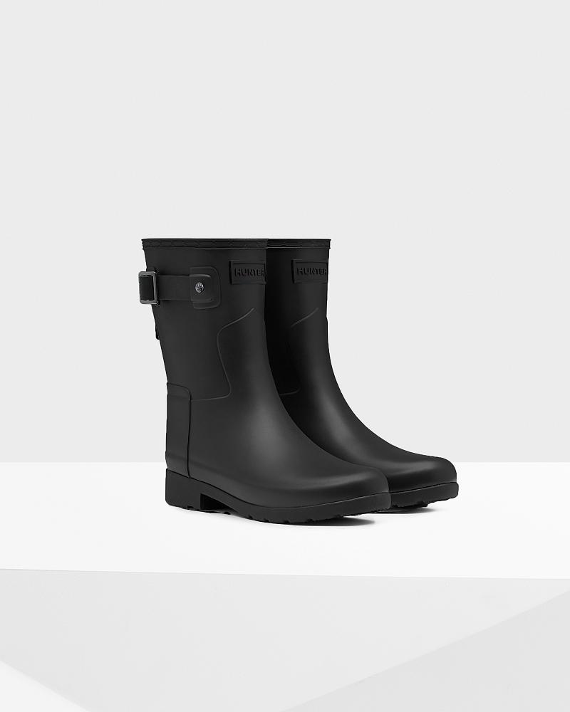 Bottes de Pluie Hunter Refined Slim Fit Corta  Femme | XGT-6205522