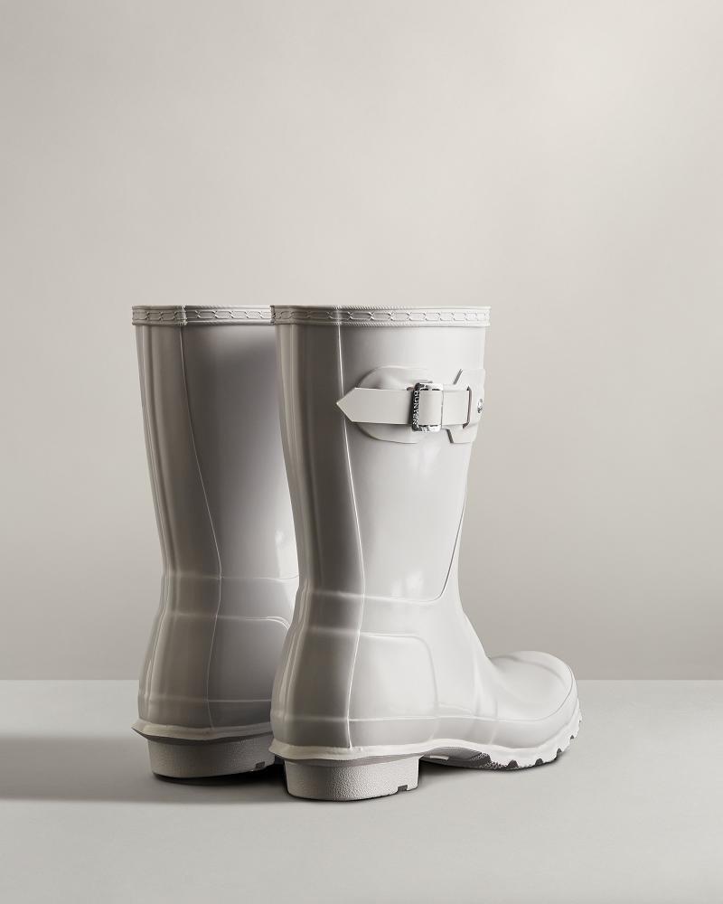 Bottes de Pluie Hunter Original Corta Gloss  Femme | GSA-4244519