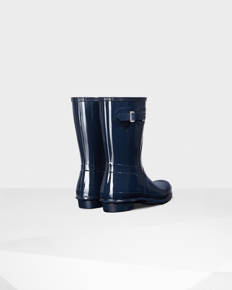 Bottes de Pluie Hunter Original Corta Gloss  Femme | LMU-4757347