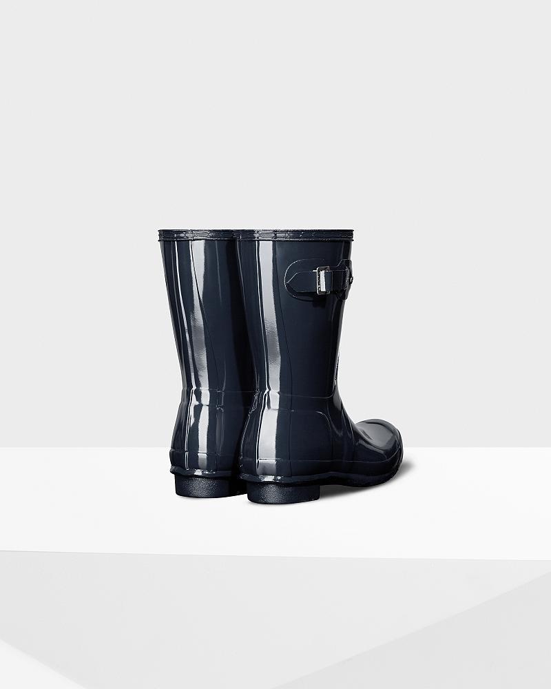 Bottes de Pluie Hunter Original Corta Gloss  Femme | LMU-4757347