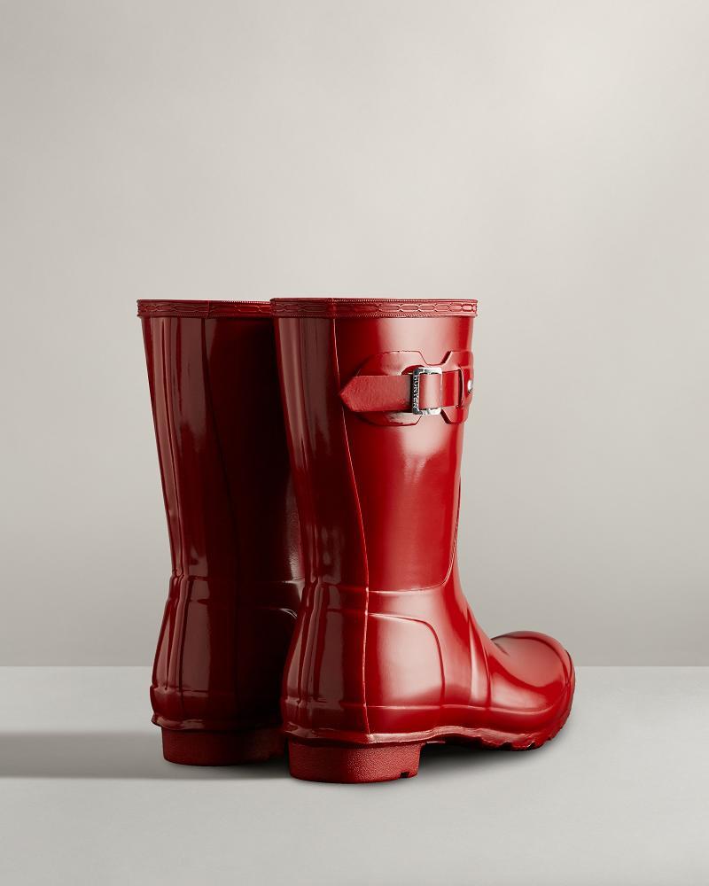 Bottes de Pluie Hunter Original Corta Gloss  Femme | DCU-9325344