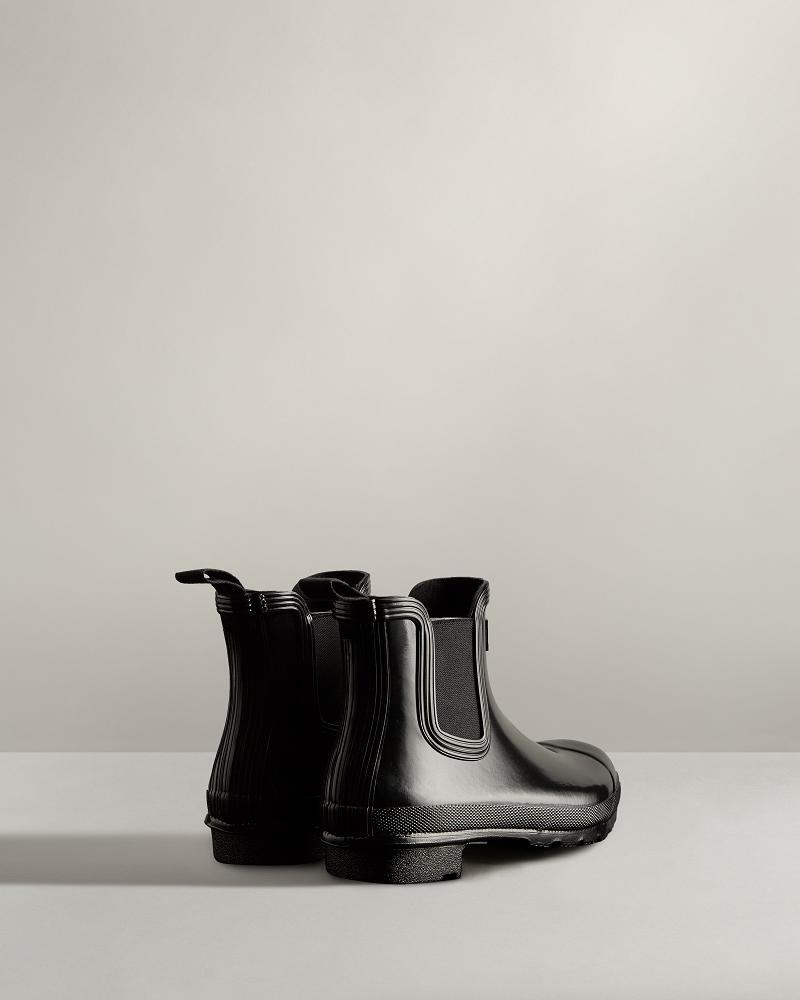 Bottes de Pluie Hunter Original Gloss Chelsea  Femme | KXM-9595389