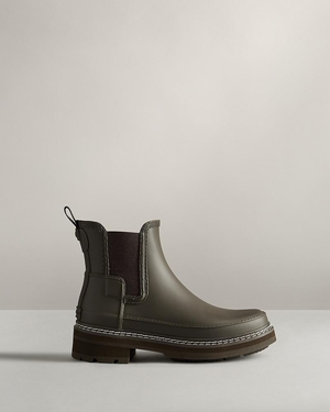 Bottes de Pluie Hunter Refined Stitch Detail Chelsea  Femme | HQX-3443376