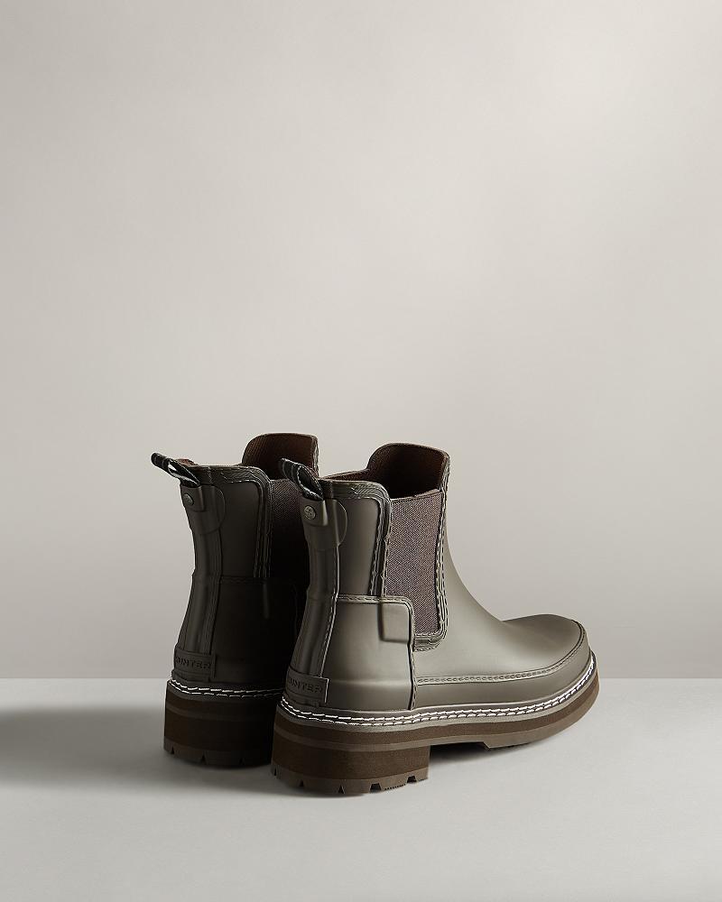 Bottes de Pluie Hunter Refined Stitch Detail Chelsea  Femme | HQX-3443376