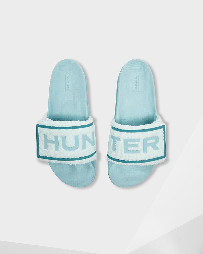 Sandal Hunter Terry Towelling Logo Adjustable  Femme | RSD-4717184