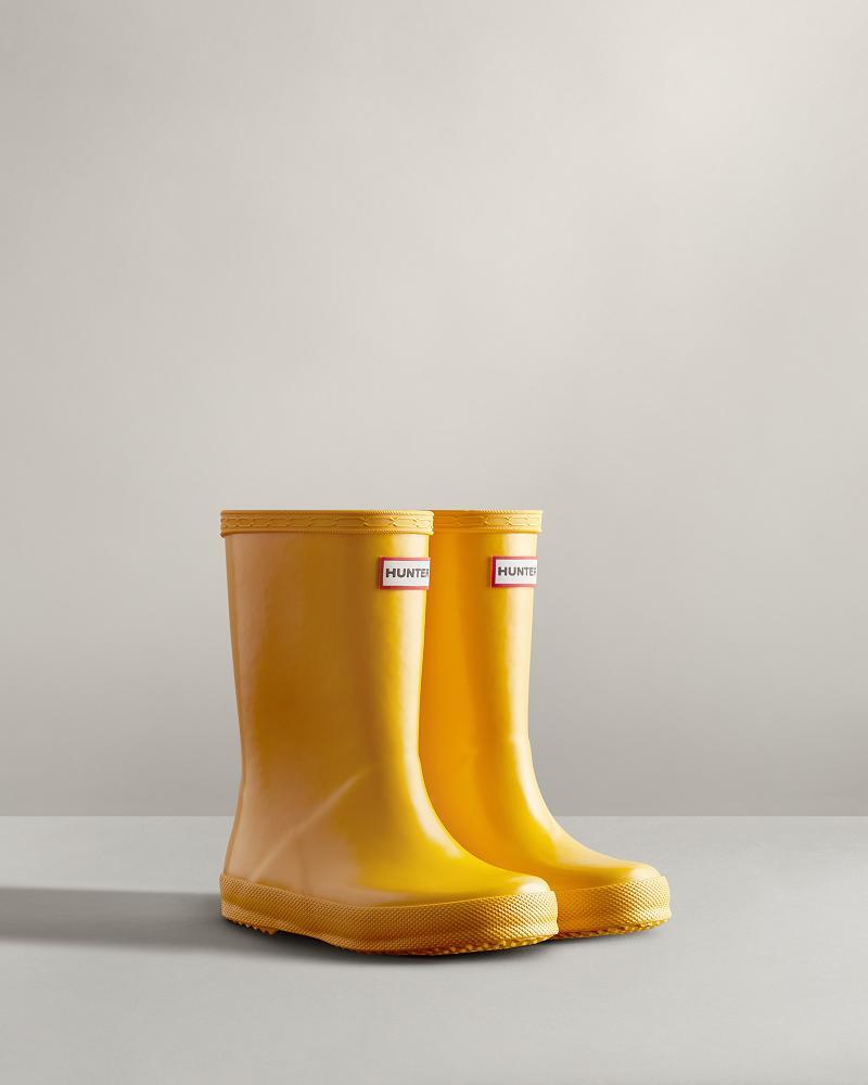 Bottes de Pluie Hunter Original First Classiche Gloss  Enfant | OUV-3551715